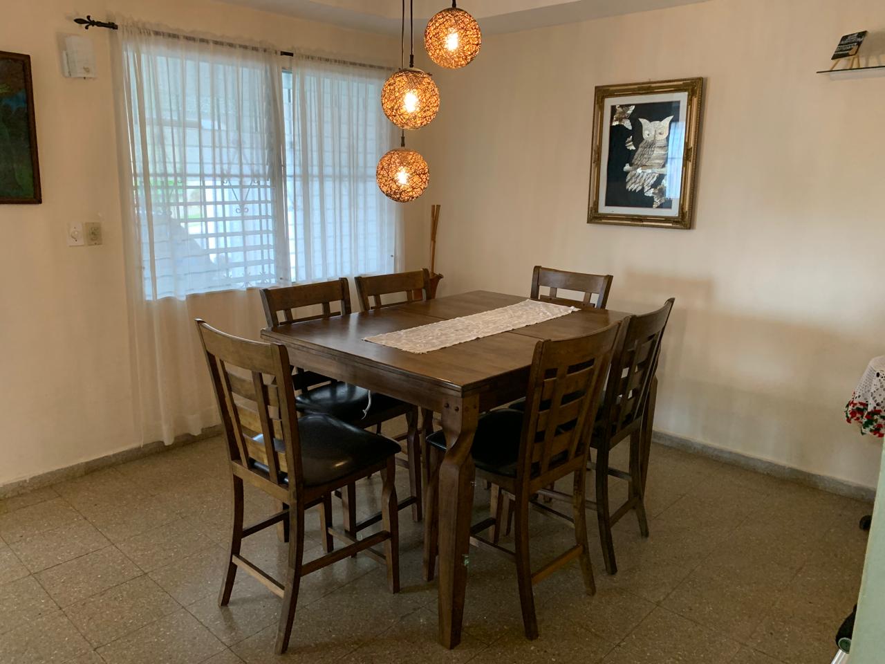Comedor de la casa en venta en Las Lomas, Panamá Oeste